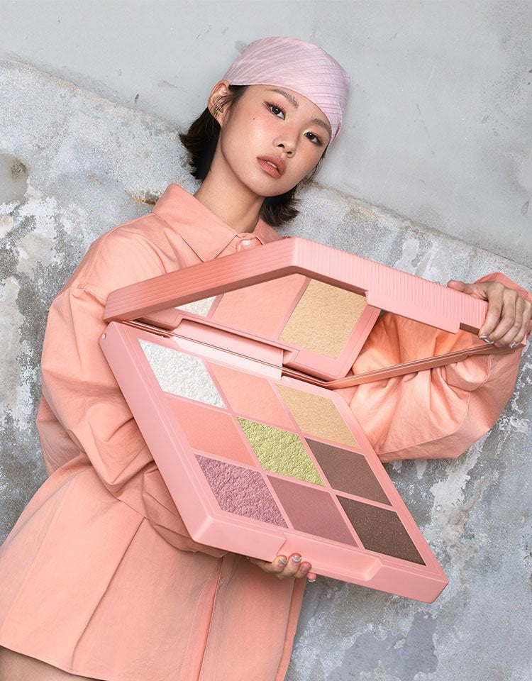 3CE MULTI EYE COLOR PALETTE THE TEXTILE (CROSS THE LIME)