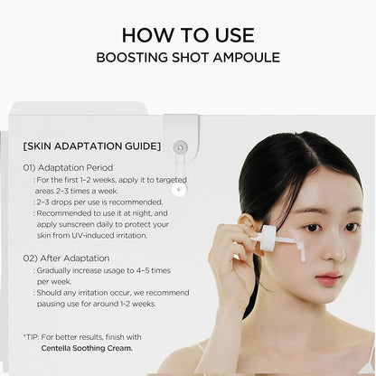 SKIN1004 Matrixyl 10% Boosting Shot Ampoule, Volufiline & Hyaluronic Acid Serum for Face, Spicule for Deep Hydration & Firming, Moisture Volume Care for Under Eye, Korean Skin Care, 1.01fl.oz / 30ml