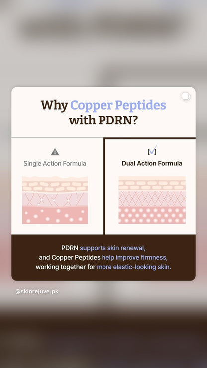 Dr.Reju-All Advanced PDRN Copper Peptide Serum – GHK-Cu with PDRN Serum for Face – Copper Peptides for Firming & Skin Elasticity – with Hyaluronic Acid & Hydrolyzed Collagen Peptides – 1.01 Fl Oz 30 ml ( preorder coming in 2 weeks)