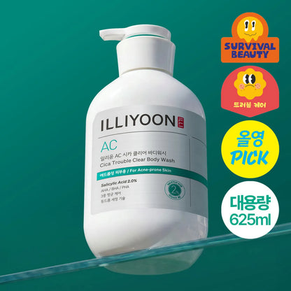 ILLIYOON Cica Acne Clear Body Wash
 400mL