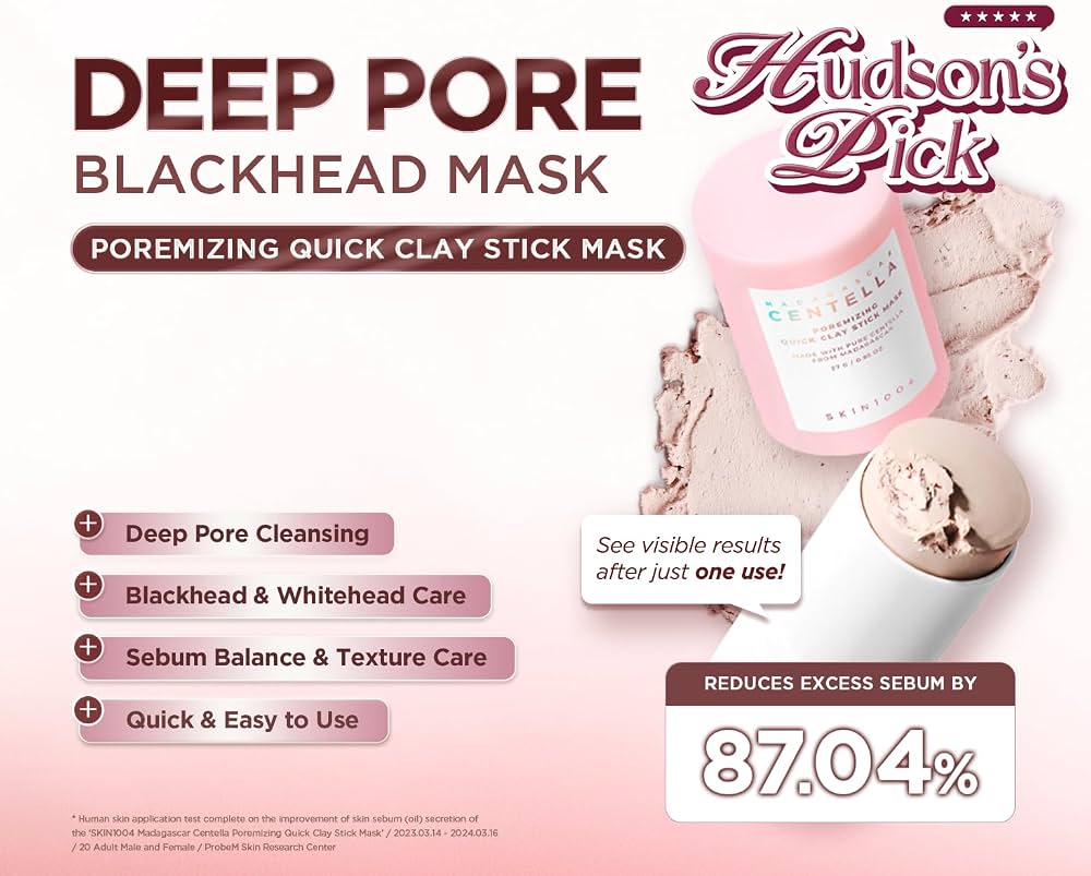 SKIN1004 Poremizing Quick Clay Stick Mask 27g