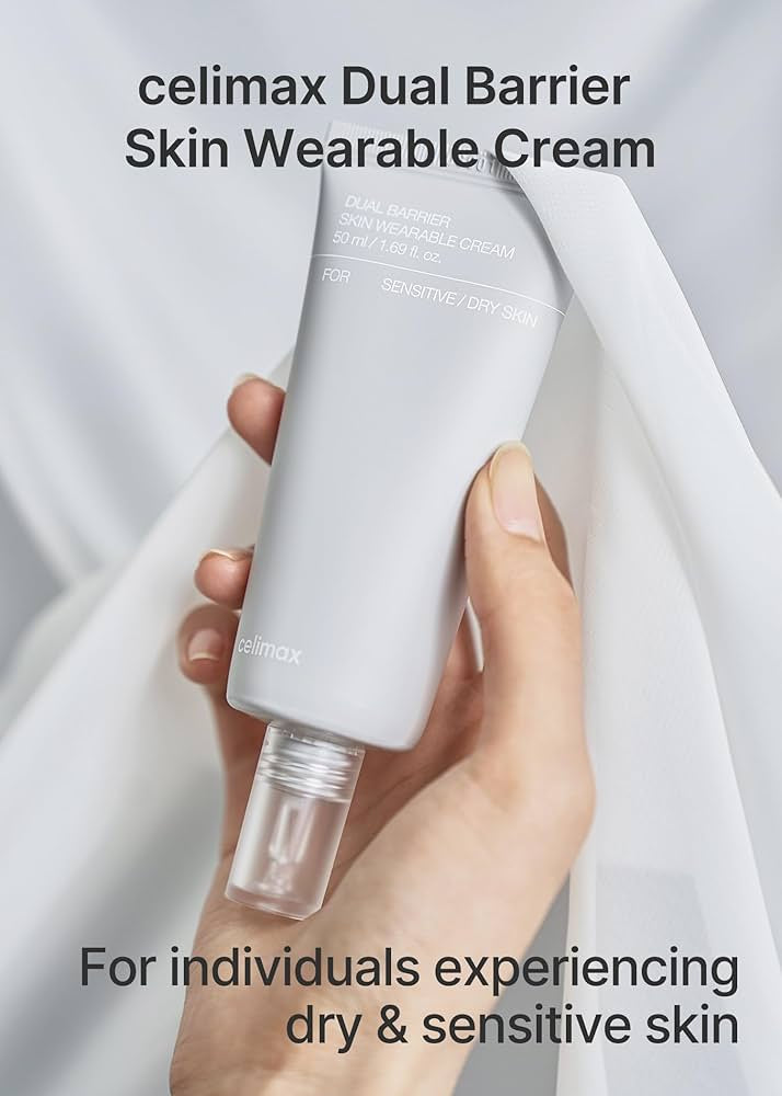 Celimax Dual Barrier Skin Wearable Cream , Repairing, Day & Night Cream, 50ml