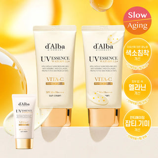 dalba Waterfull UV Essence Vitamin C & Collagen 50ml Duo Set