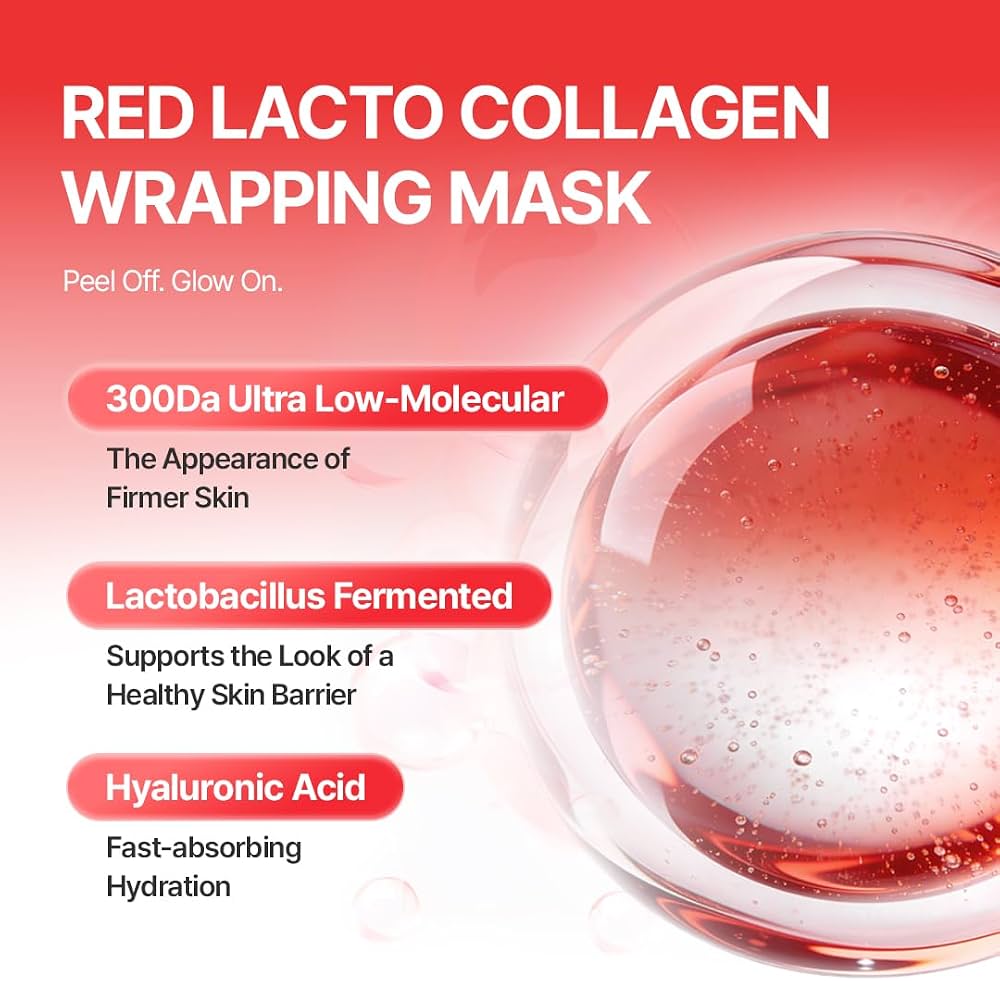 MEDI-PEEL Red Lacto Collagen Wrapping Mask 70mL Double Set (+70mL)