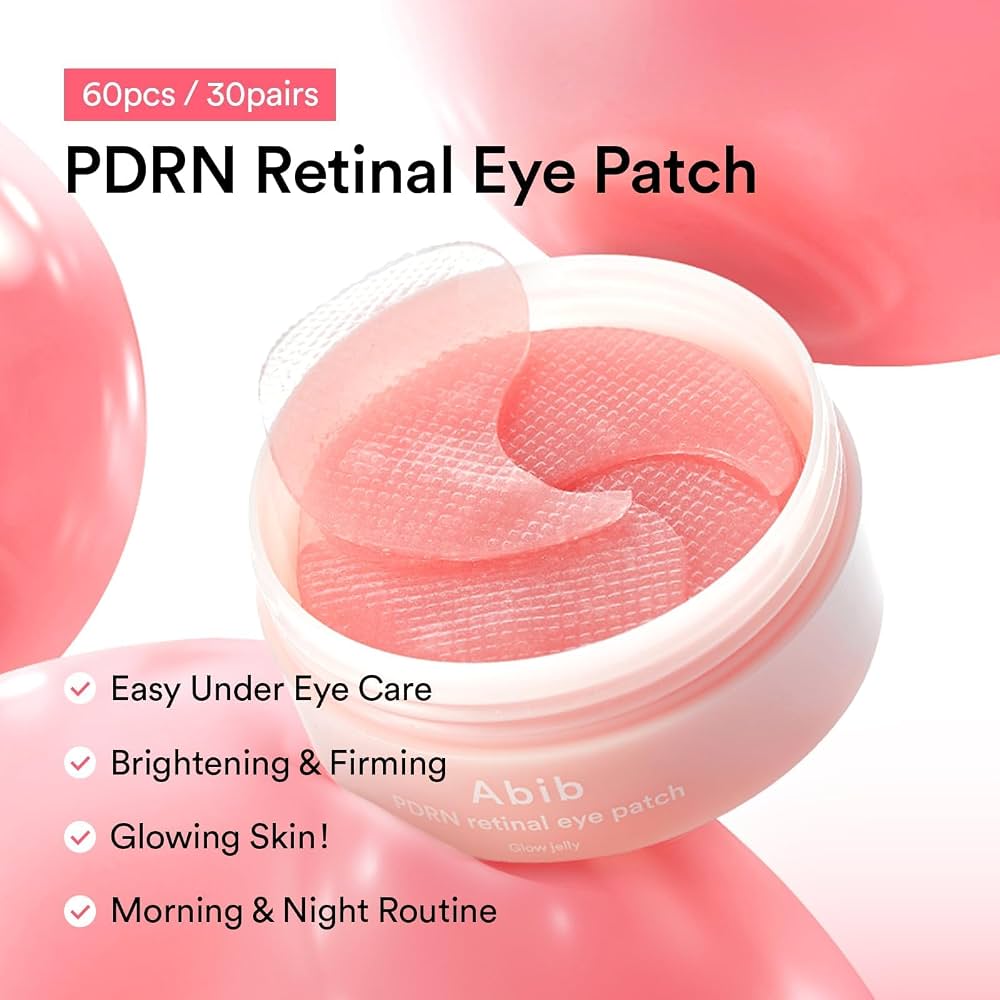Abib PDRN Retinal Eye Patches  60 Count