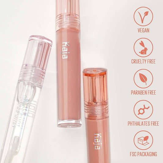 Kaja Glossy Lip Balm - Gloss Shot 03 Honey Drizzle - High Shine 0.14 fl oz