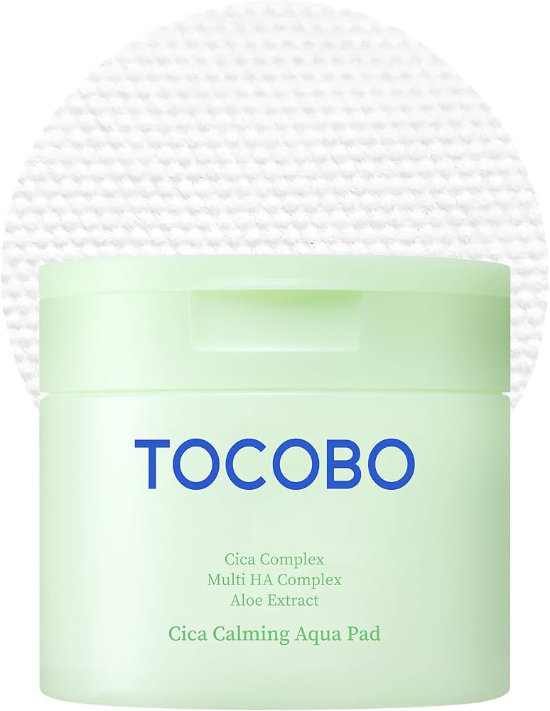 TOCOBO CICA Calming Aqua Toner Pad , 60 Pads