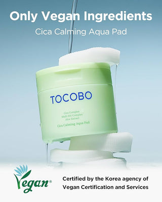 TOCOBO CICA Calming Aqua Toner Pad , 60 Pads