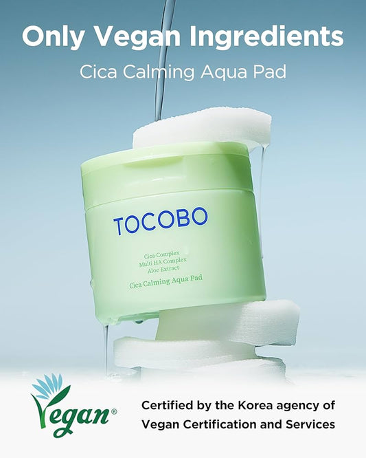 TOCOBO CICA Calming Aqua Toner Pad , 60 Pads