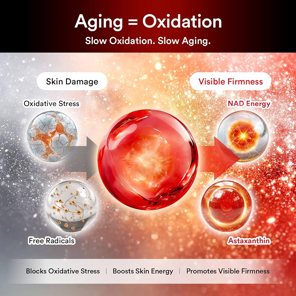 Abib ASTA-NAD Red Effect Serum 1.05 Pump – NAD+ 1% & Astaxanthin 0.05% (30 ml)