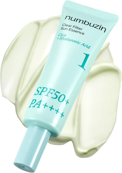 numbuzin No.1 Sunscreen | Clear Filter Sun Essence