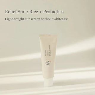 Beauty of Joseon Relief Sun : Rice + Probiotics Sunscreen SPF50+ PA++++ 50ml