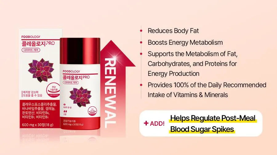 FOODOLOGY Coleology PRO 600mg 40 Tablets (UPSIZE VERSION)