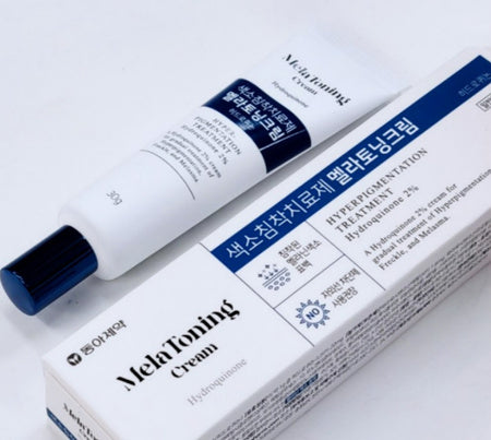 Melatoning Cream 30g – Hydroquinone 2% Skin Brightening & Hyperpigmentation Treatment by Dong-A Pharm (Made in Korea)멜라토닝 크림