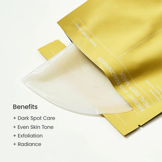 BIODANCE Radiant Vita Niacinamide Real Deep Mask (4 masks) pack