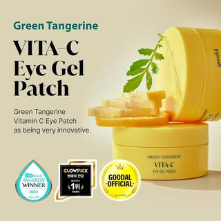 GOODAL Green Tangerine Vitamin C Eye Patches (60 Patches)