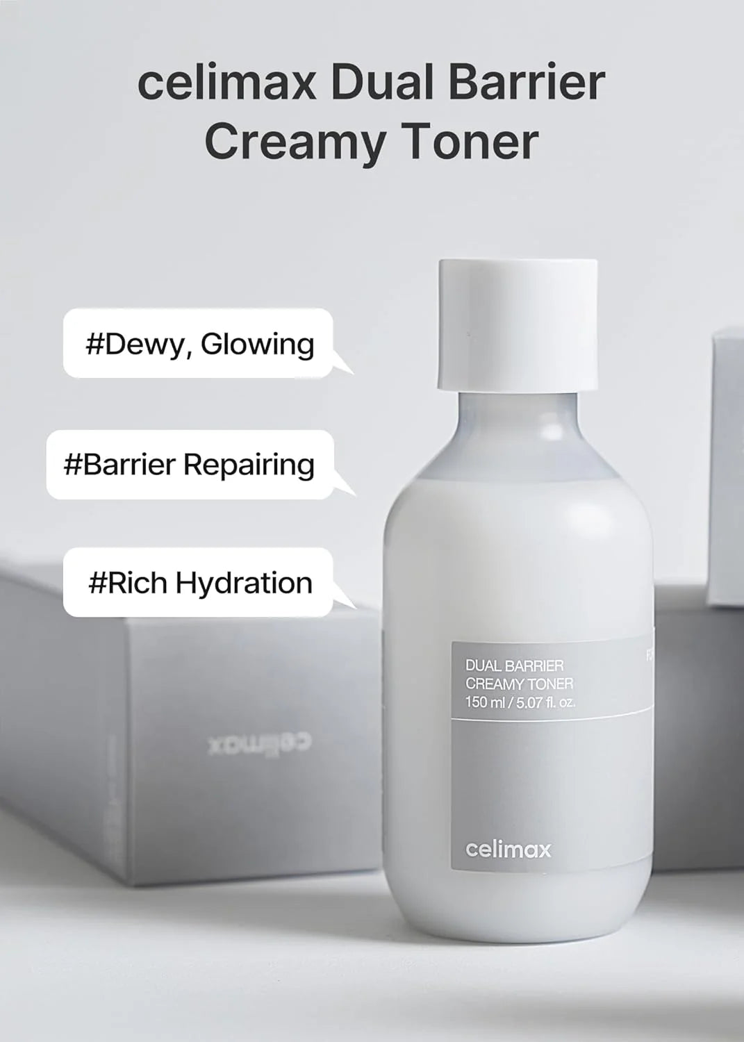 CELIMAX DUAL BARRIER CREAMY TONER 150ML