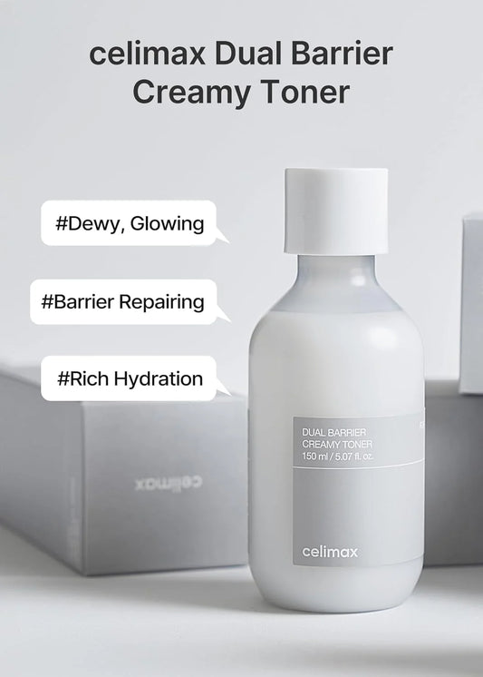 CELIMAX DUAL BARRIER CREAMY TONER 150ML