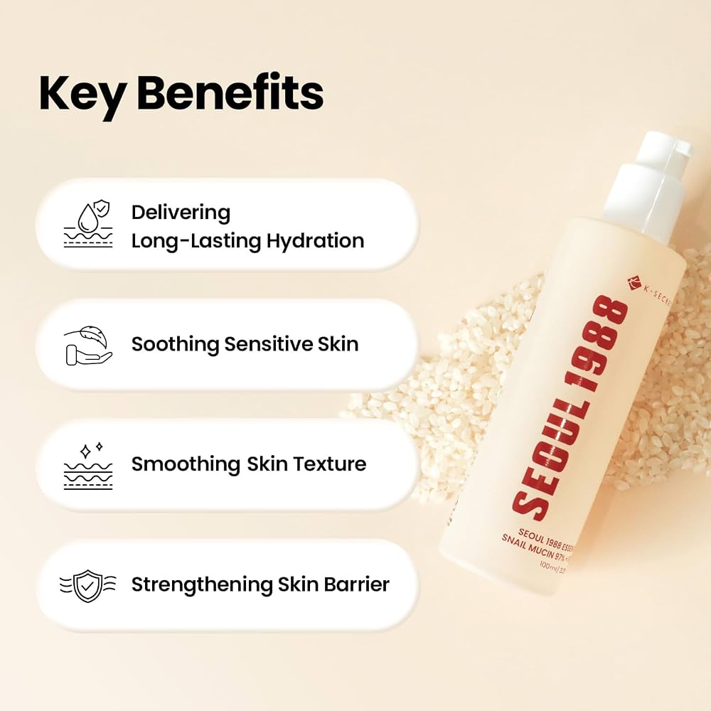 K-SECRET SEOUL 1988 Snail Mucin 97% Essence  100 ml