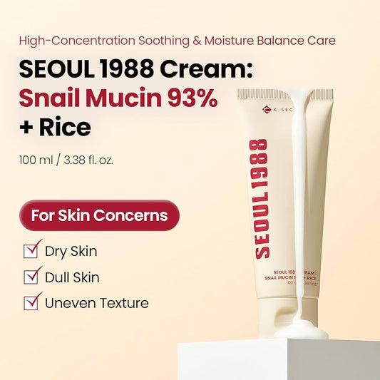 K-SECRET SEOUL 1988 Snail Mucin 93% Cream 100 ml