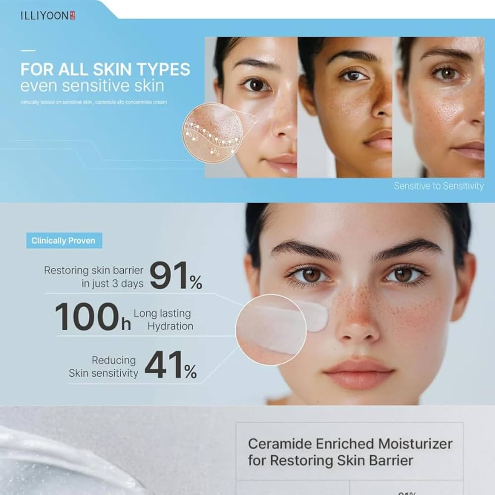 Illiyoon – Ceramide Ato Concentrate Cream 9 free 150 ml