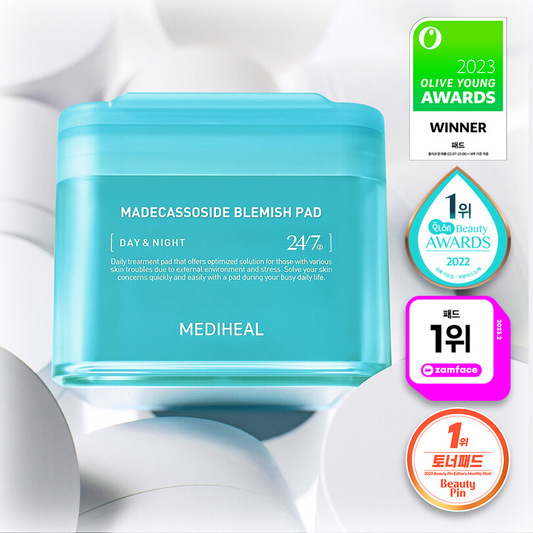 [MEDIHEAL] TONER PAD - MADECASSOSIDE BLEMISH PAD 100 pads