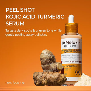 Dr. Melaxin Peel Shot Kojic Acid Turmeric Serum 80ml