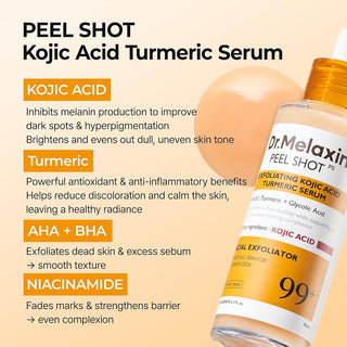 Dr. Melaxin Peel Shot Kojic Acid Turmeric Serum 80ml
