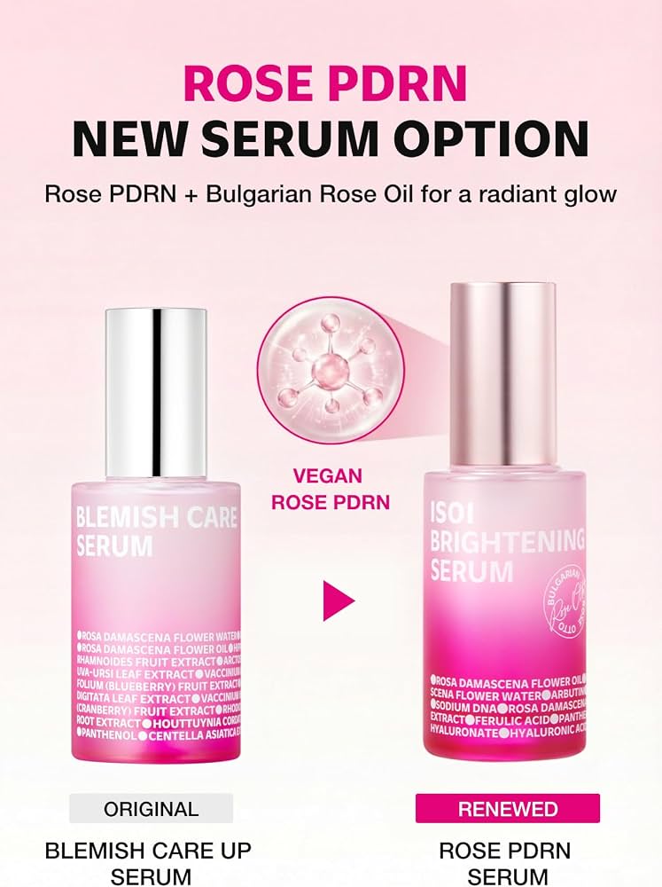 ISOI brightening Rose PDRN Serum 40 ml (without box from olive young set)