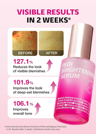 ISOI brightening Rose PDRN Serum 40 ml (without box from olive young set)