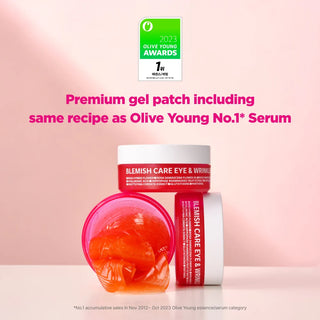 ISOI blemish care Brightening eye Wrinkle Patch 1 Set) 3 pieces only (packet from olive young box)