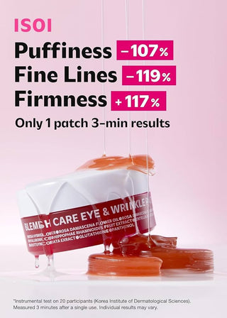 ISOI blemish care Brightening eye Wrinkle Patch 1 Set) 3 pieces only (packet from olive young box)
