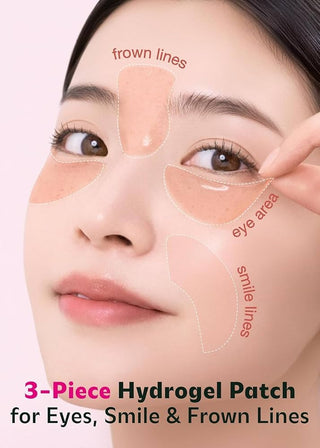 ISOI blemish care Brightening eye Wrinkle Patch 1 Set) 3 pieces only (packet from olive young box)