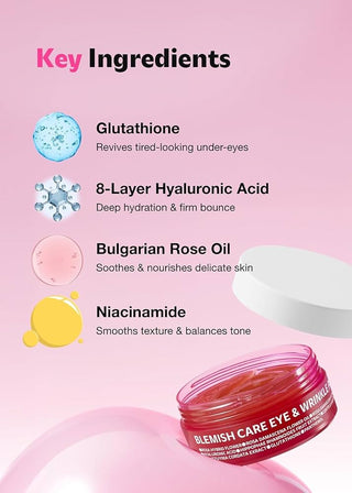 ISOI blemish care Brightening eye Wrinkle Patch 1 Set) 3 pieces only (packet from olive young box)