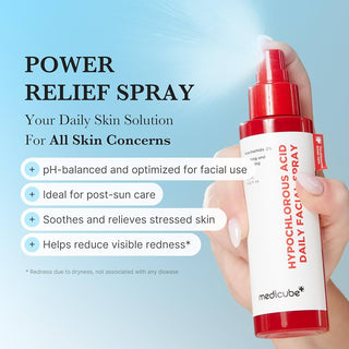 medicube Power Soothing Spray with Hypochlorous Acid, 4.22 fl.oz 120 ml