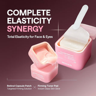 MEDIHEAL Retinol Collagen Capsule Eye Patches (60 Count) (without box from olive young set)