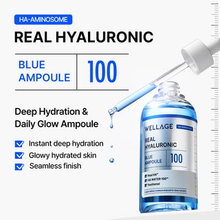 Wellage Real Hyaluronic Blue Ampoule
