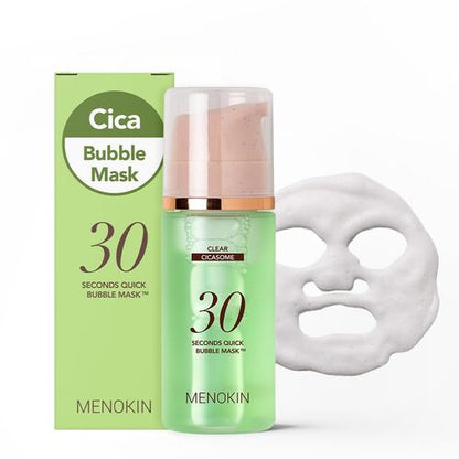 MENOKIN 30 Seconds Quick Bubble Mask 95ml #CLEAR