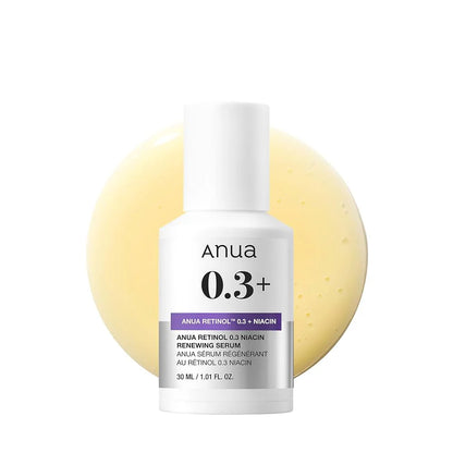ANUA - NANO RETINOL 0.3% + NIACIN RENEWING SERUM 30 ML