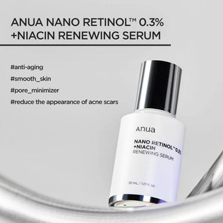 ANUA - NANO RETINOL 0.3% + NIACIN RENEWING SERUM 30 ML