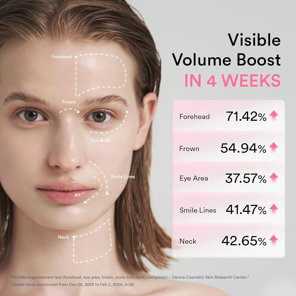 Abib PDRN Volume fill-it Booster Cream 2.5 tube | Facial Volume Plumping with PDRN 15,000ppm Peptides Retinal | For Forehead, Smile Lines & Neck Wrinkles | Anti-Aging Firming | 1.01 fl oz
