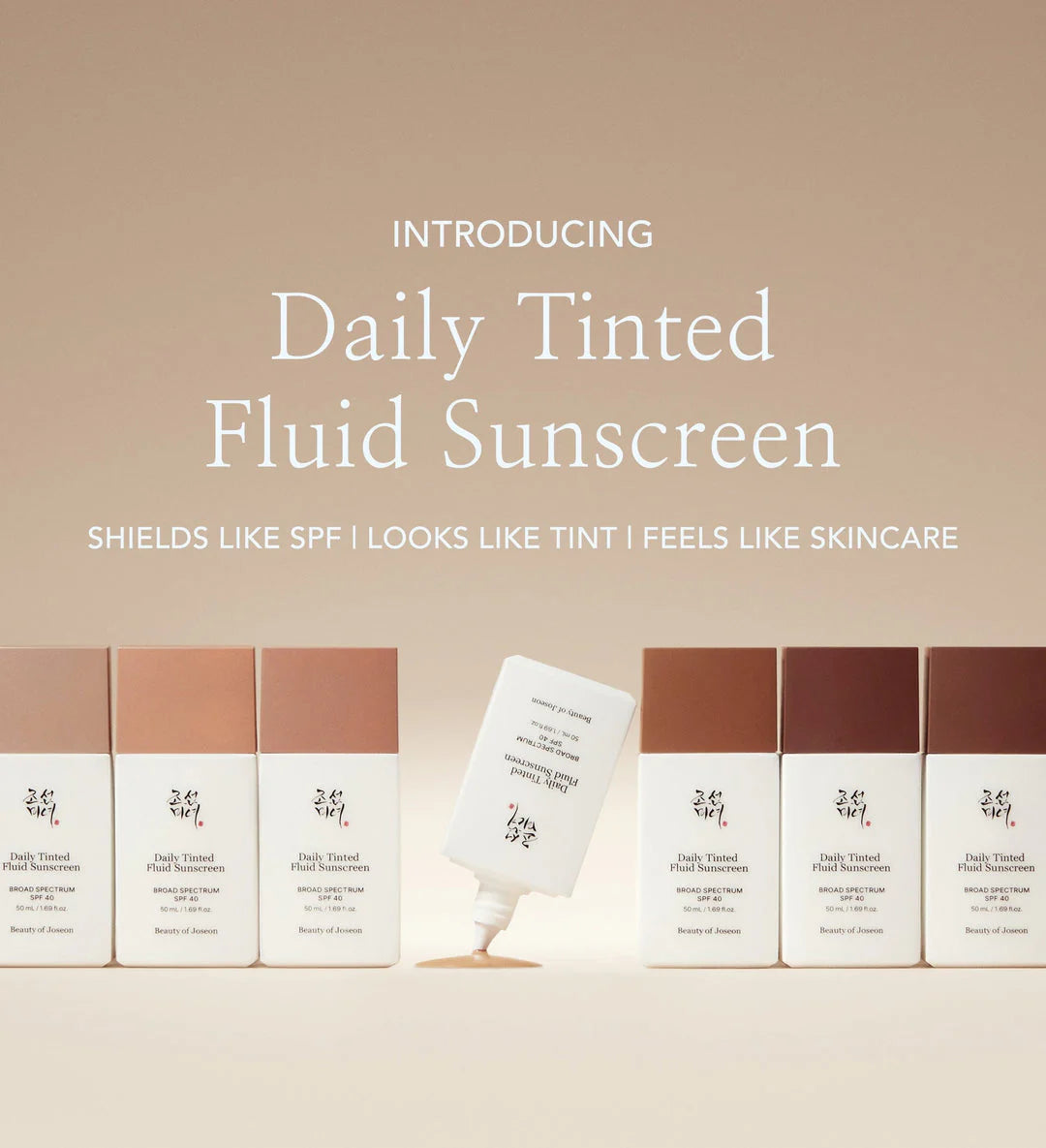BEAUTY OF JOSEON DAILY TINTED FLUID SUNSCREEN 50ML LP100