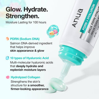 Anua PDRN Hyaluronic Acid 100 Moisturizing Cream 60ml*2ea set (OLIVE YOUNG)