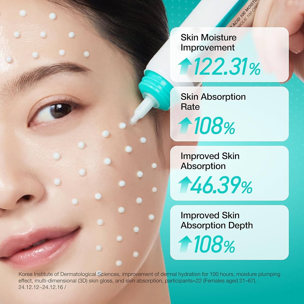 ANUA PDRN HYALURONIC ACID 100 MOISTURIZING CREAM 60ML(￼ without box from OLIVE YOUNG set)