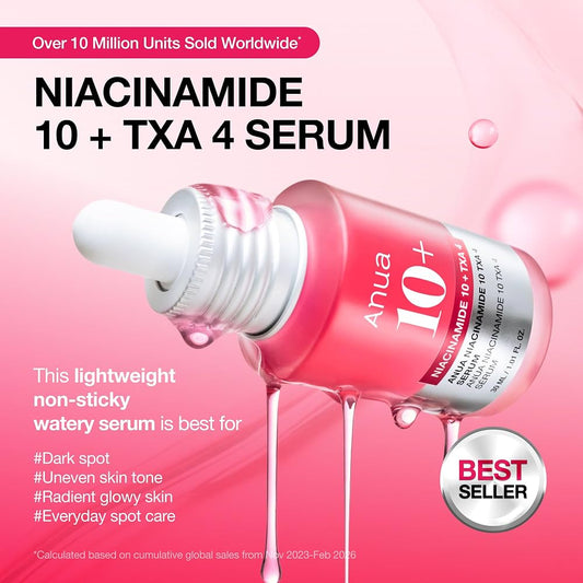 Anua Niacinamide 10% +TXA 4% Dark Spot Correcting Serum 30ml