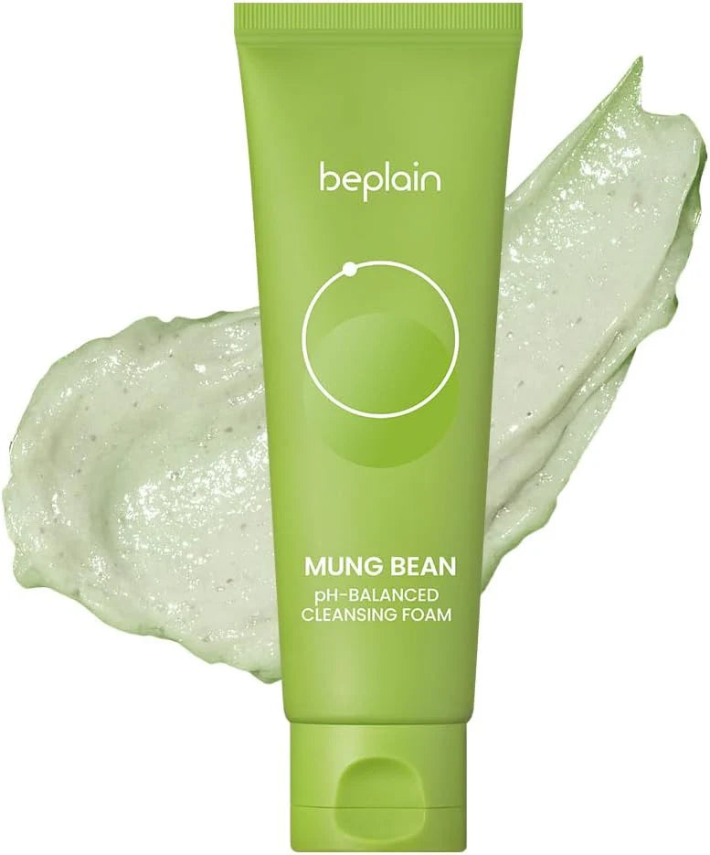 BEPLAIN, MUNG BEAN, PH BALANCED CLEANSING FOAM 80 ML