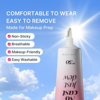 medicube Sunscreen No Cast Just Dew PDRN Hydrating UV Sun Serum, SPF 50 50 ml