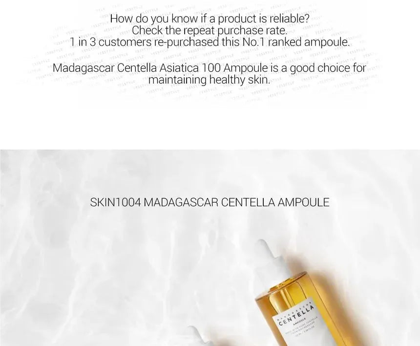 SKIN1004 - MADAGASCAR CENTELLA ASIATICA AMPOULE 100 ml