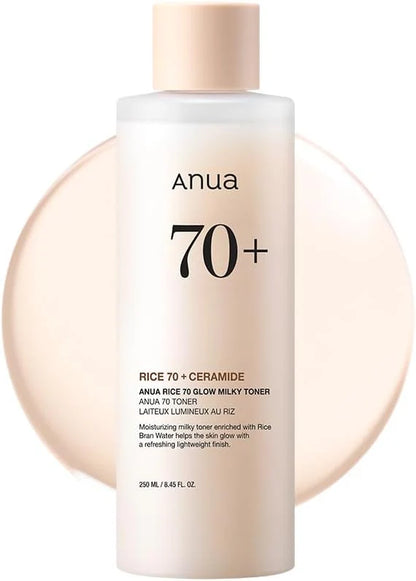ANUA RICE 70 GLOW MILKY TONER 250 ml