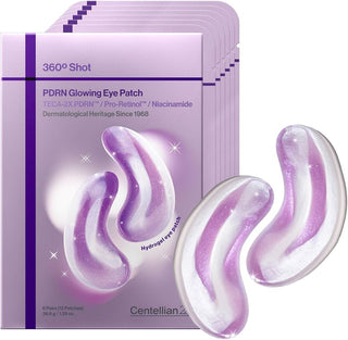 Centellian 24 360 Shot PDRN Glowing Eye Patch, Dark Circles (6 Pairs)